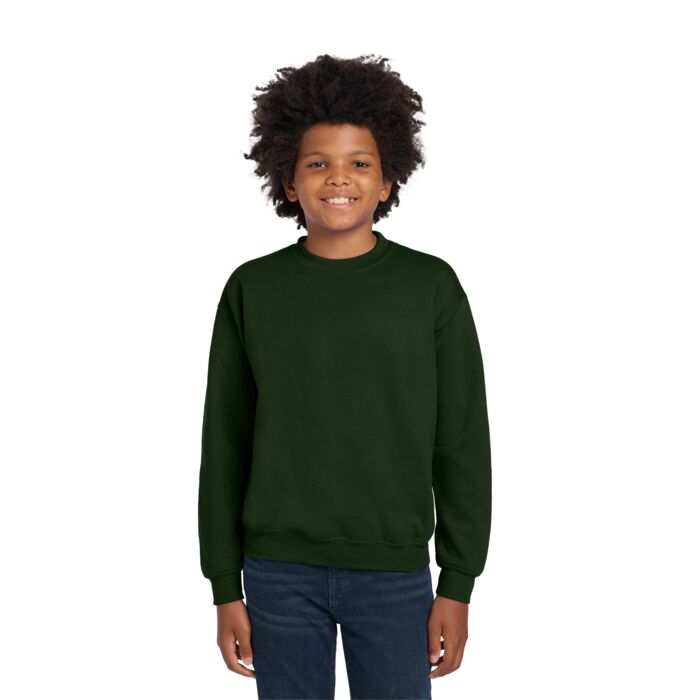 Gildan Youth Heavy Blendâ„¢ Crewneck Sweatshirt 18000B Youth Heavy Blendâ„¢ Crewneck Sweatshirt Thumbnail